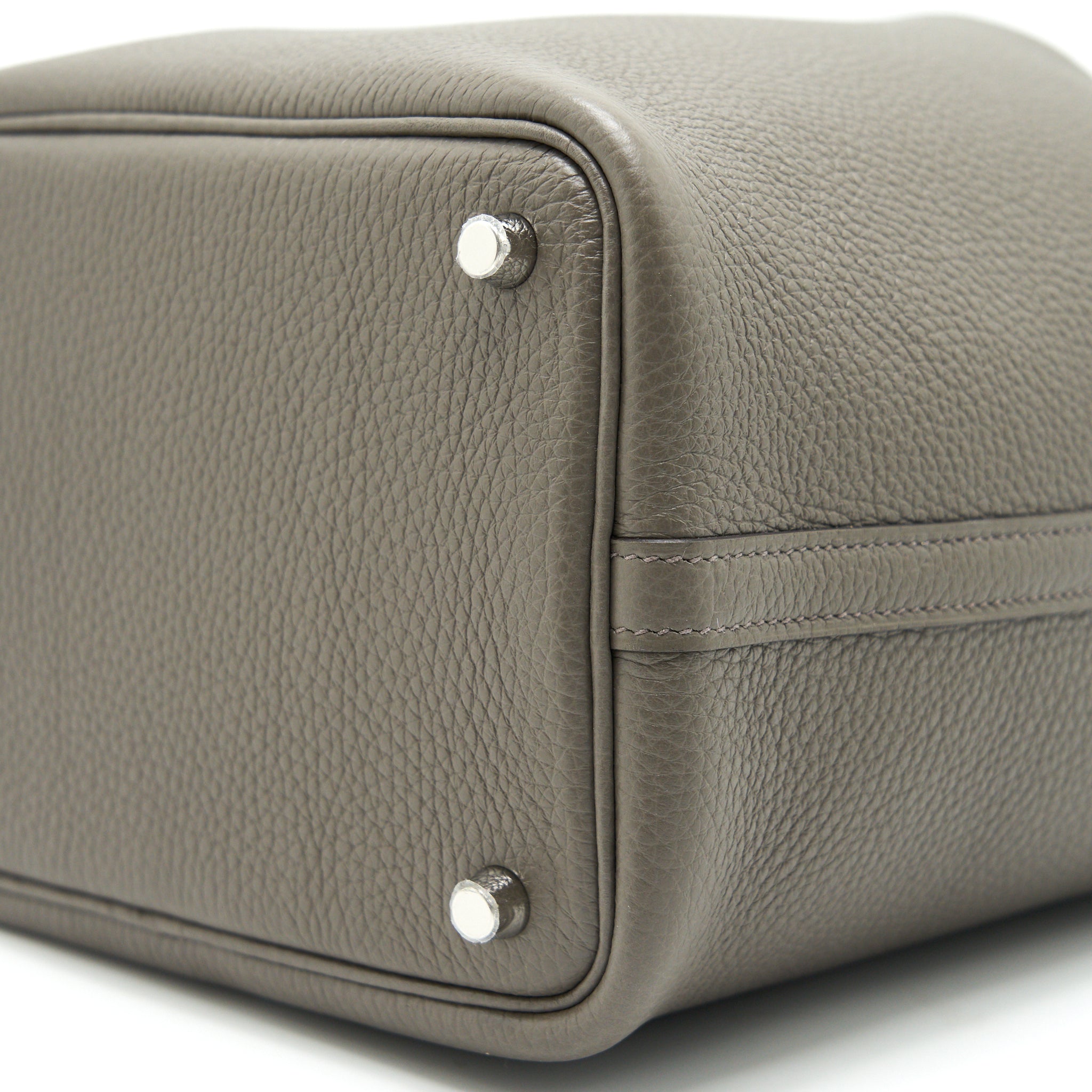 HERMES PICOTIN 18 GRIS ETAIN SHW