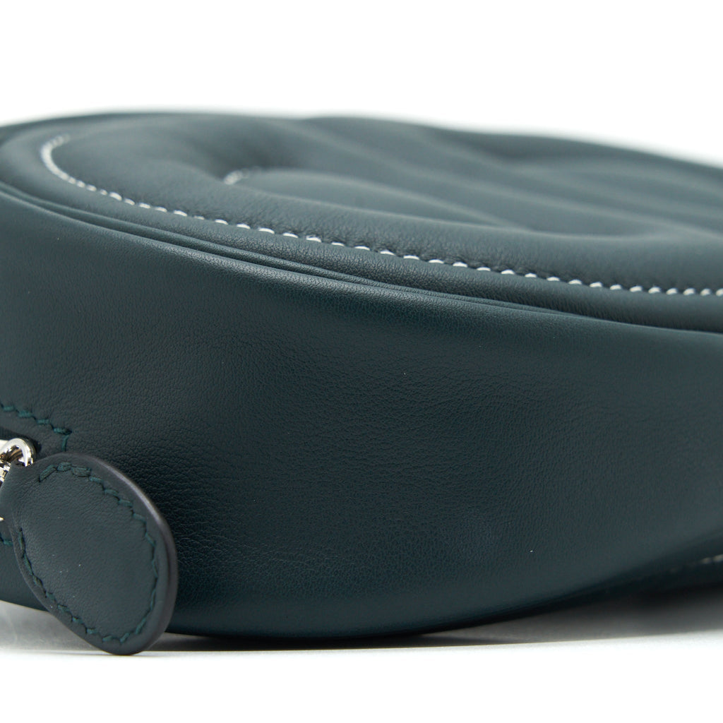 HERMES IN THE LOOP BELT BAG SWIFT 6O VERT CYPRES SHW