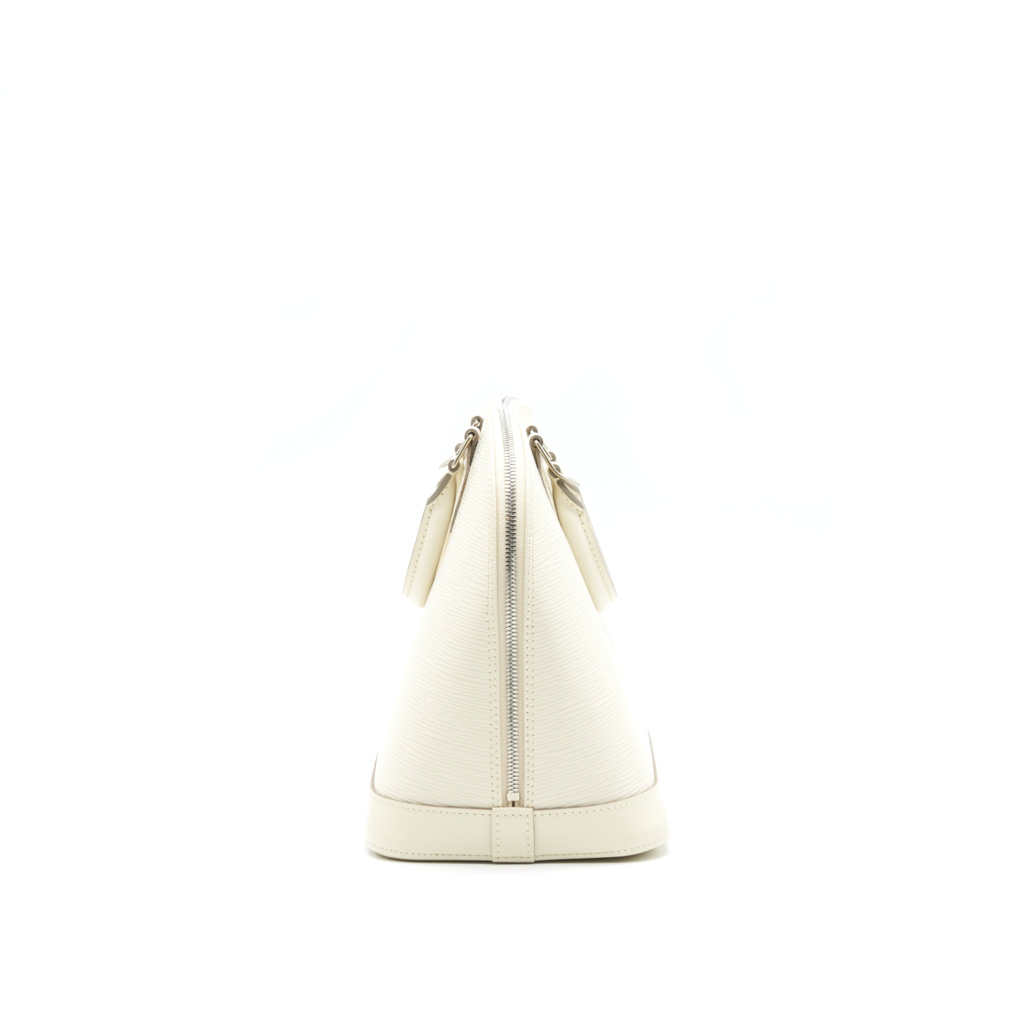 LOUIS VUITTON ALMA MM EPI LEATHER WHITE SHW