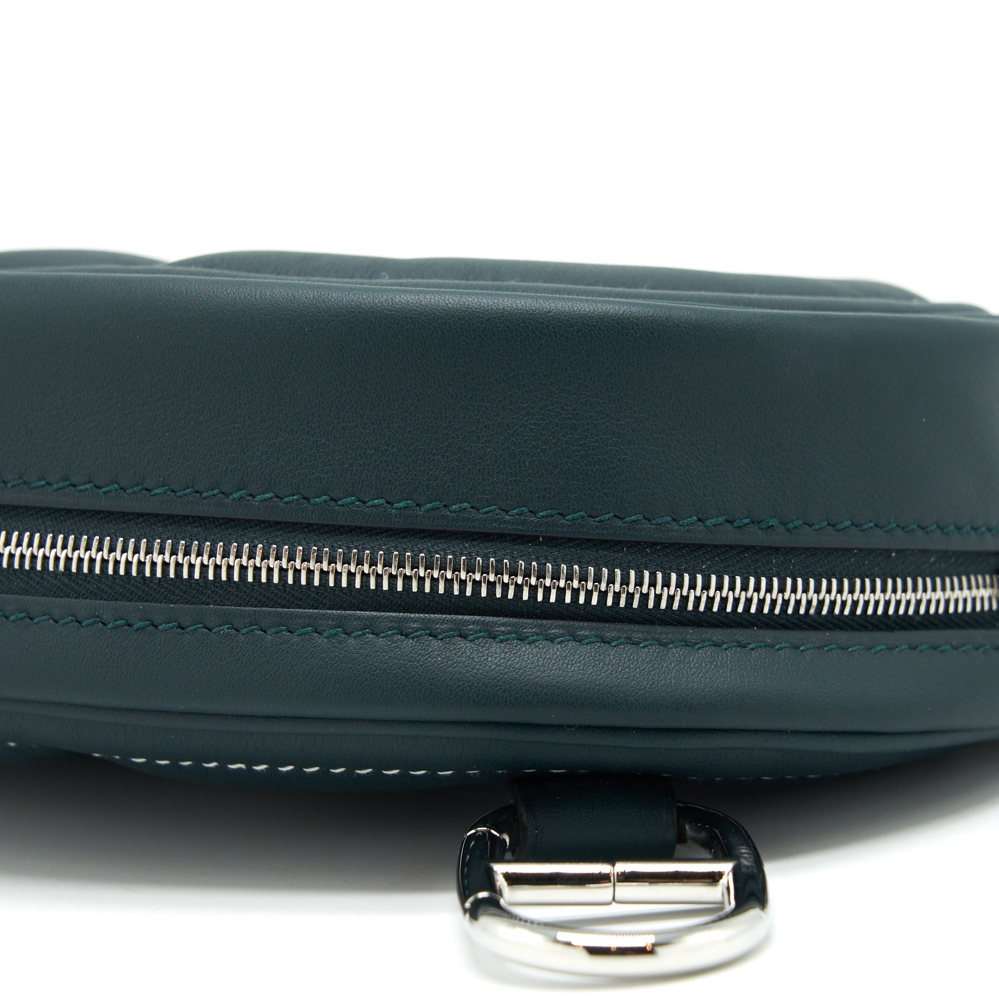 HERMES IN THE LOOP BELT BAG SWIFT 6O VERT CYPRES SHW