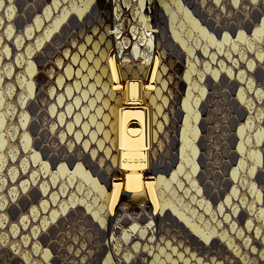 GUCCI PYTHON MINI JACKIE 1961 BAG
