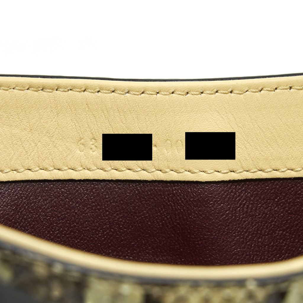 GUCCI PYTHON MINI JACKIE 1961 BAG