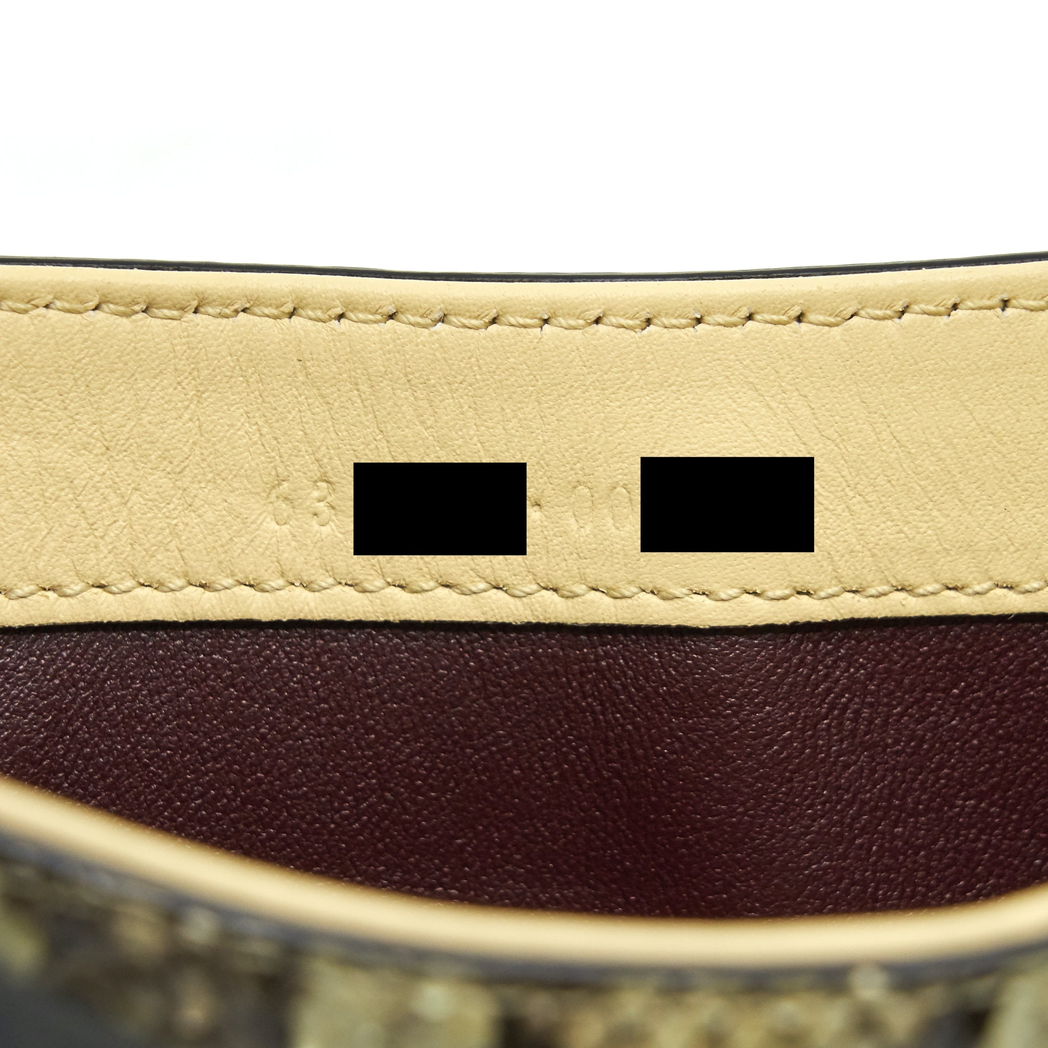 GUCCI PYTHON MINI JACKIE 1961 BAG