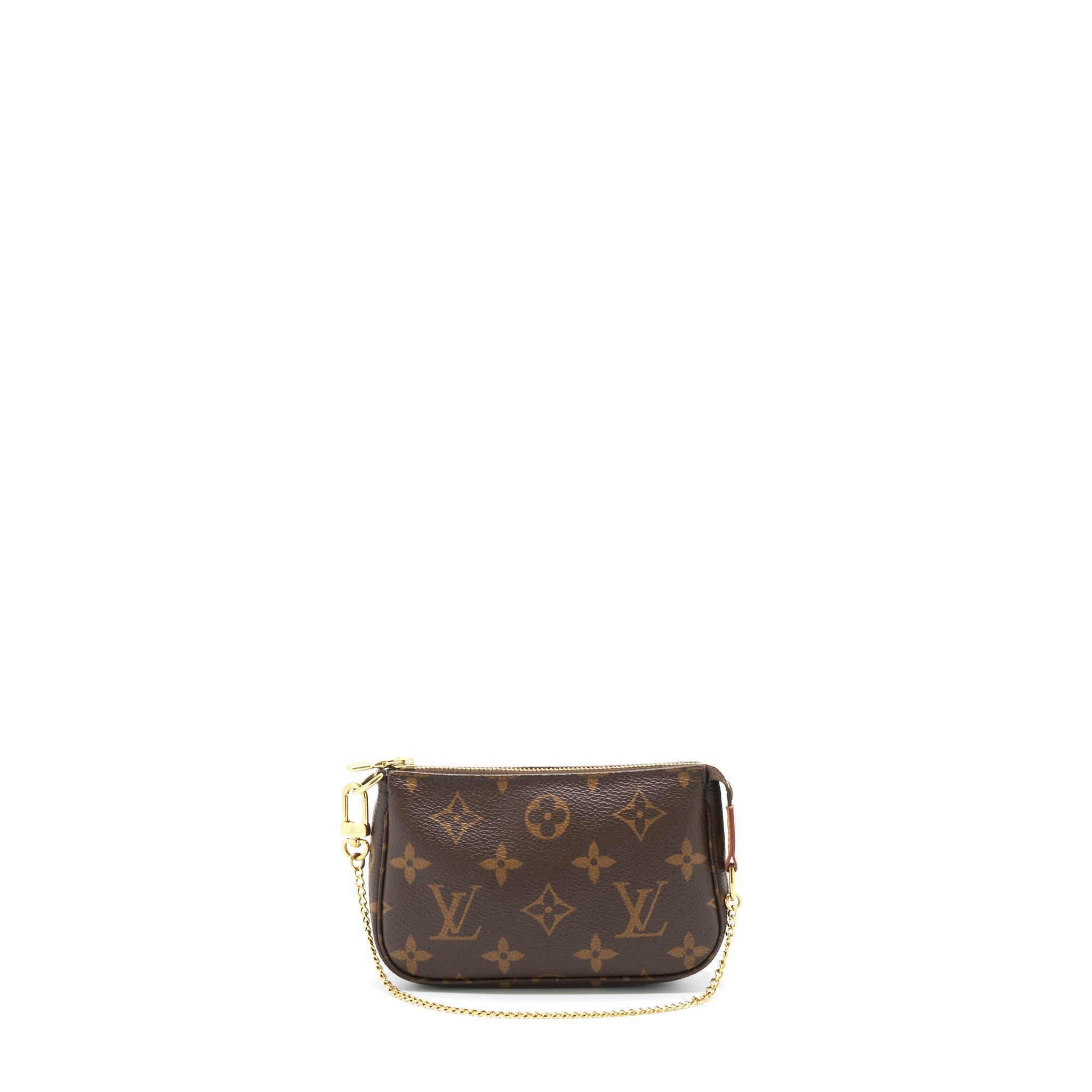 LOUIS VUITTON MINI POCHETTE MONOGRAM CANVAS GHW