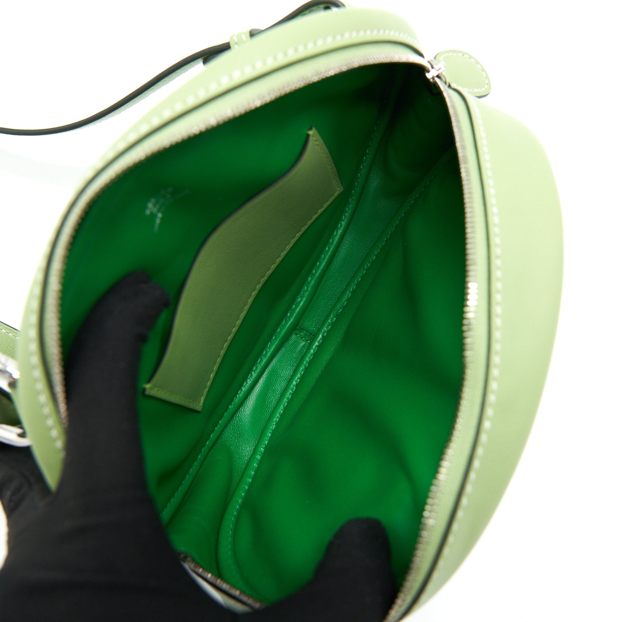 HERMES IN-THE-LOOP BELT BAG VERT CRIQUE