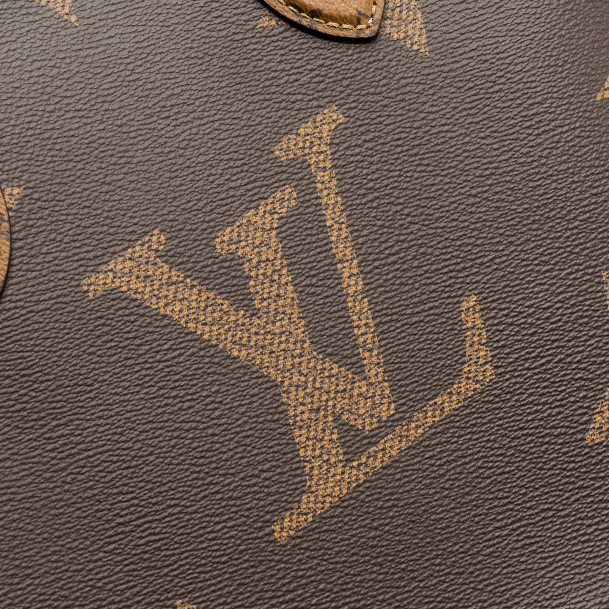 LOUIS VUITTON ONTHEGO MM MONOGRAM REVERSE CANVAS GHW