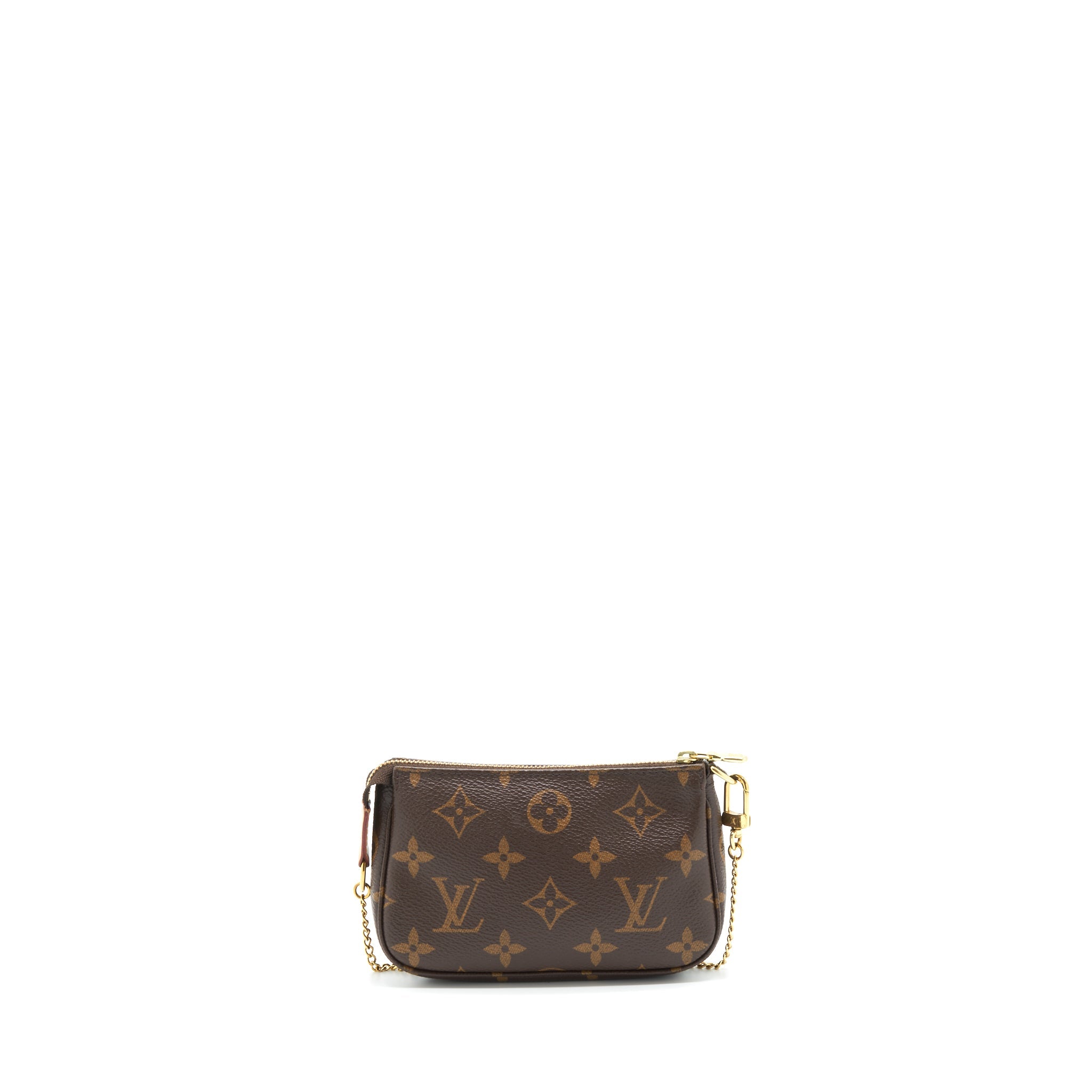 LOUIS VUITTON MINI POCHETTE MONOGRAM CANVAS GHW