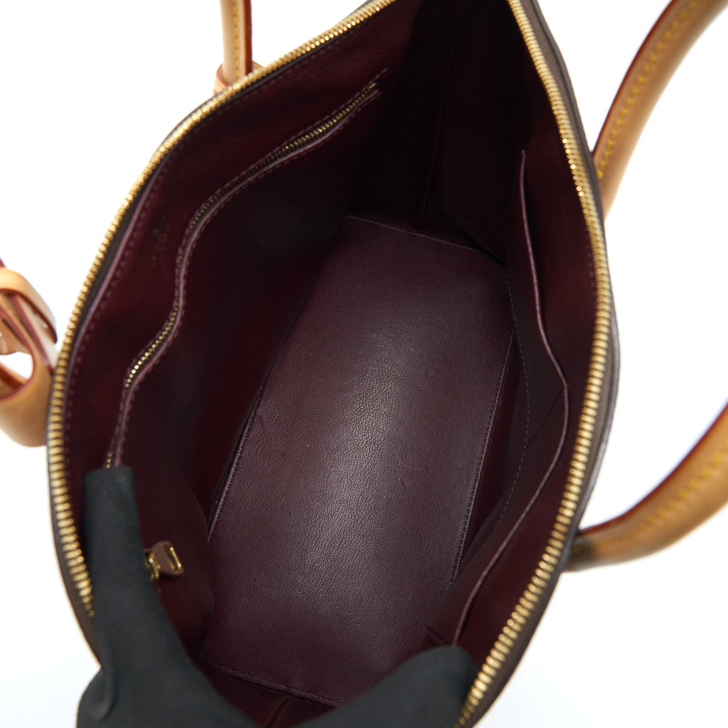 LOUIS VUITTON LOCKIT TOTE BAG MONOGRAM CANVAS YEAR 2011