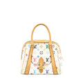 LOUIS VUITTON VINTAGE BOWLING BAG MONOGRAM CANVAS WHITE/MULTICOLOUR GHW