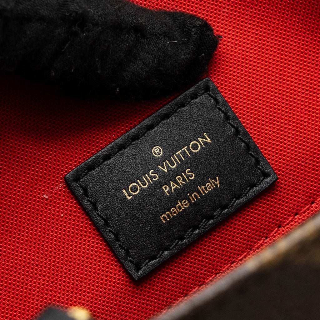 LOUIS VUITTON ONTHEGO MM MONOGRAM REVERSE CANVAS GHW