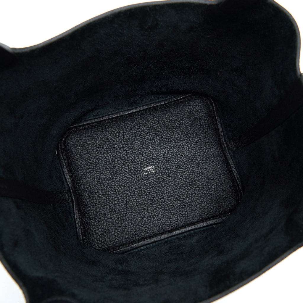 HERMES PICOTIN 22 CLEMENCE SO BLACK