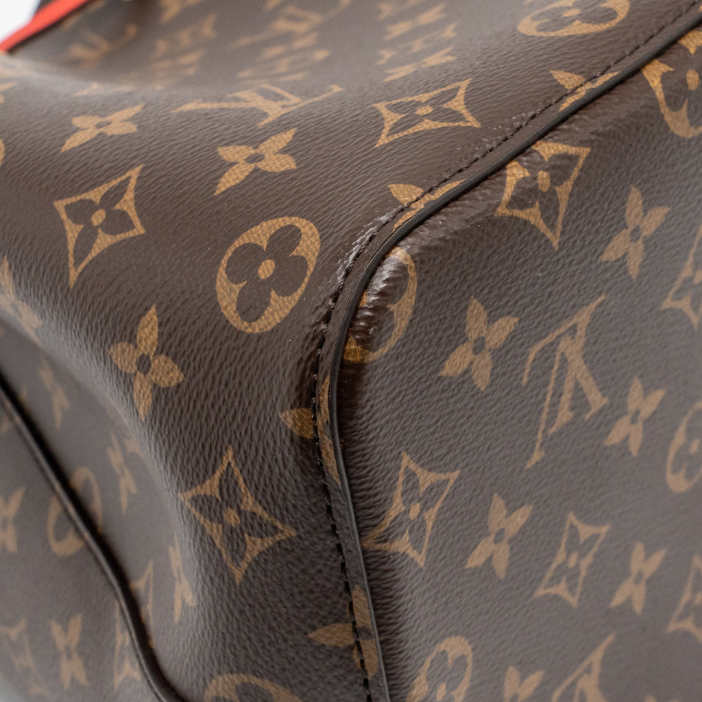 LOUIS VUITTON NEO NOE MONOGRAM CANVAS RED GHW