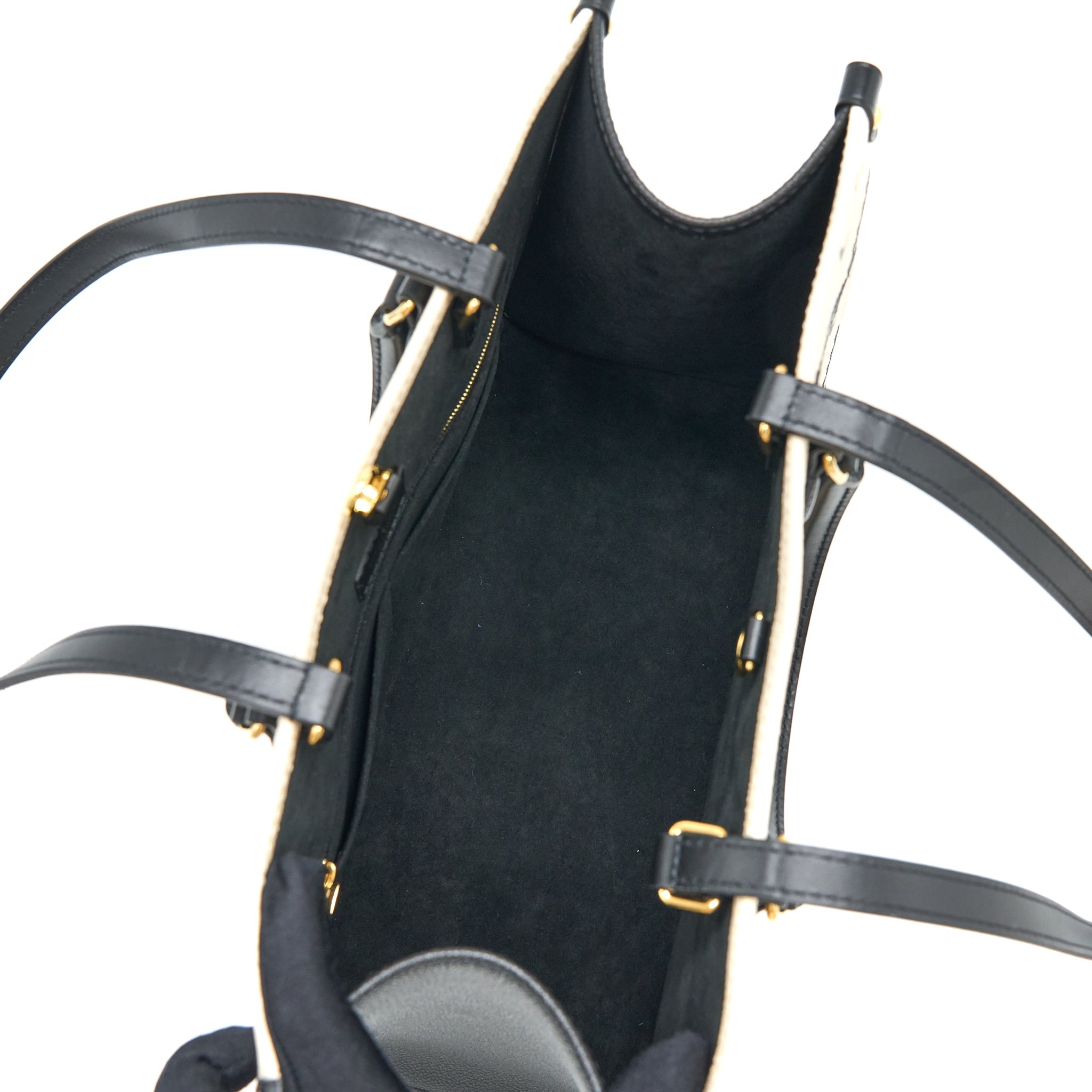LOUIS VUITTON ONTHEGO MM EMPREINTE CREAM/ BLACK GHW (NEW VERSION)