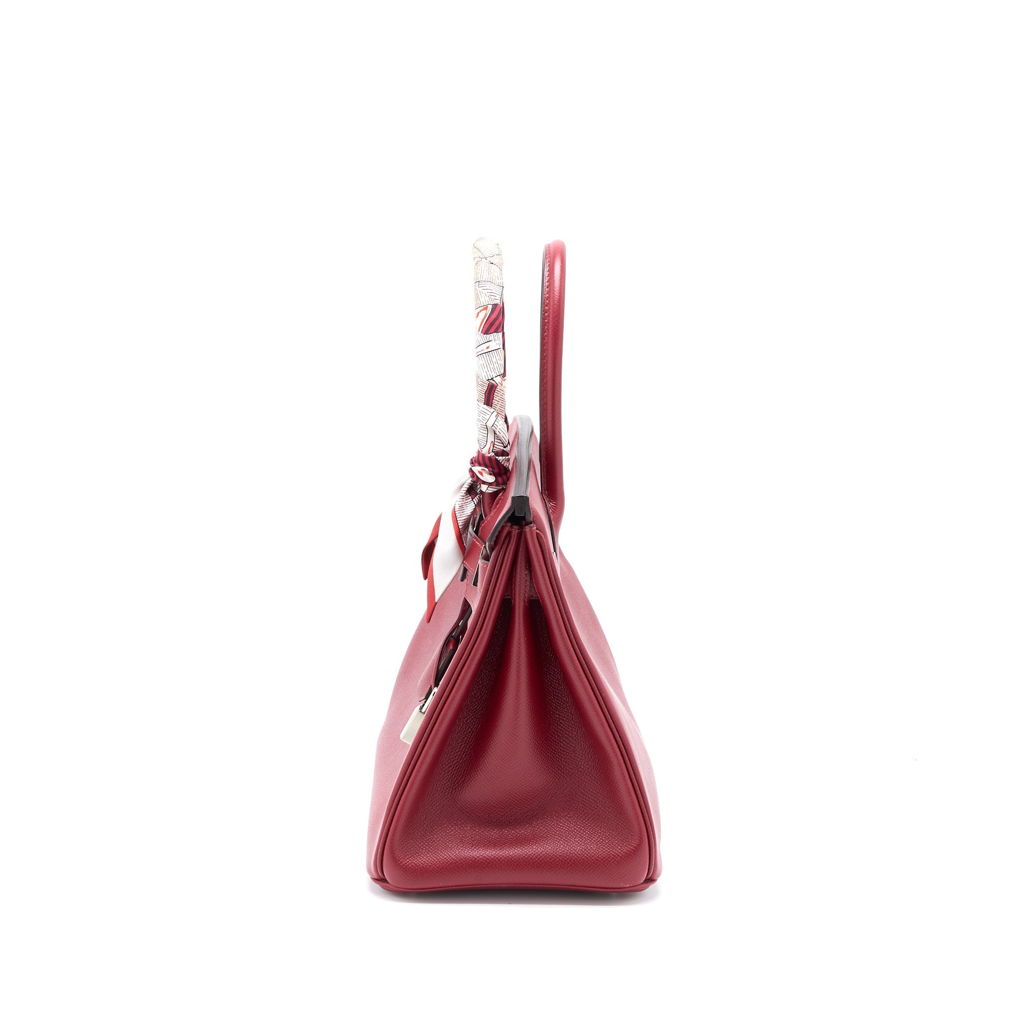 HERMES BIRKIN 30 EPSOM K1 ROUGE GRENAT SHW