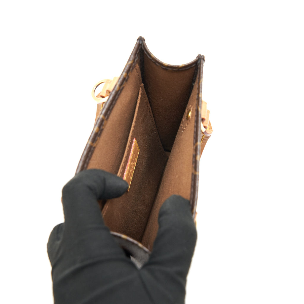 LOUIS VUITTON MONOGRAM CANVAS PETIT SAC PLAT