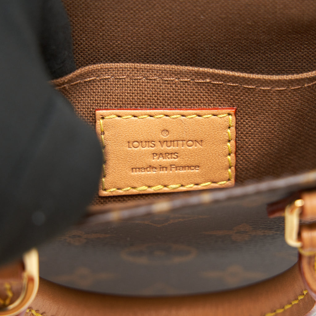 LOUIS VUITTON MONOGRAM CANVAS PETIT SAC PLAT