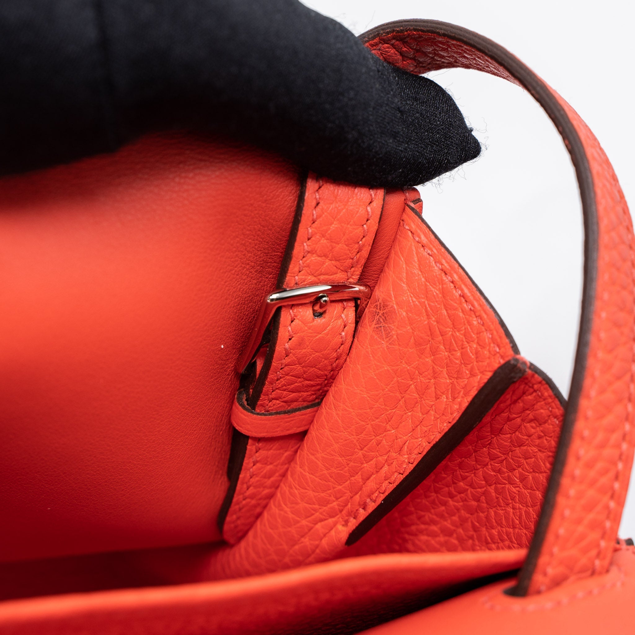 HERMES HALZAN 25 CLEMENCE ROSE TEXAS SHW