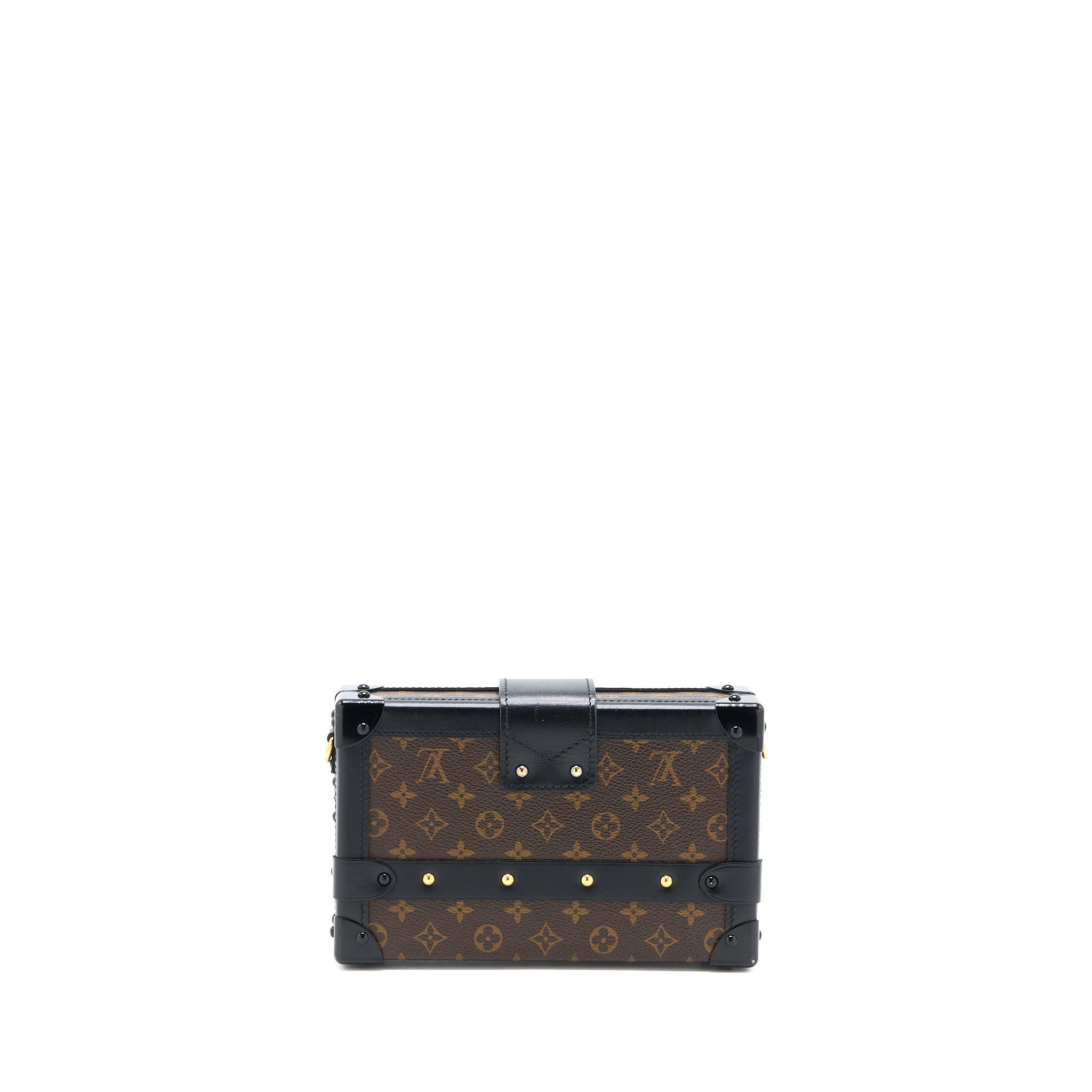 LOUIS VUITTON PETITE MALLE MONOGRAM CANVAS / LEATHER GHW