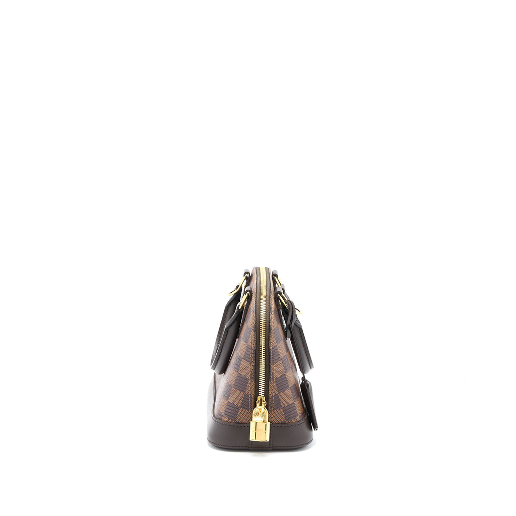 LOUIS VUITTON ALMA BB DAMIER EBENE CANVAS GHW (NEW VERSION)