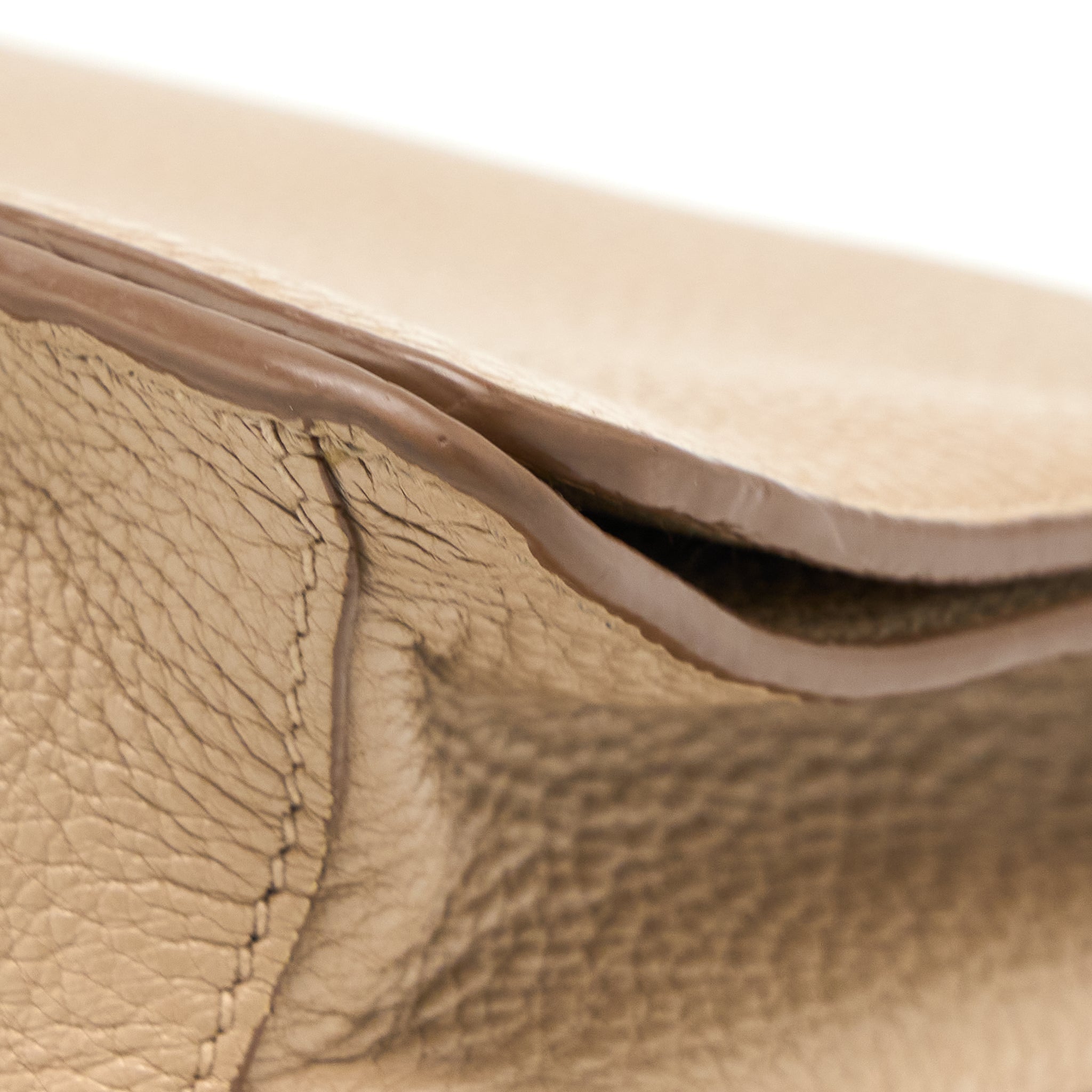 PRADA PATTINA BAG CALFSKIN CAMMEO GHW