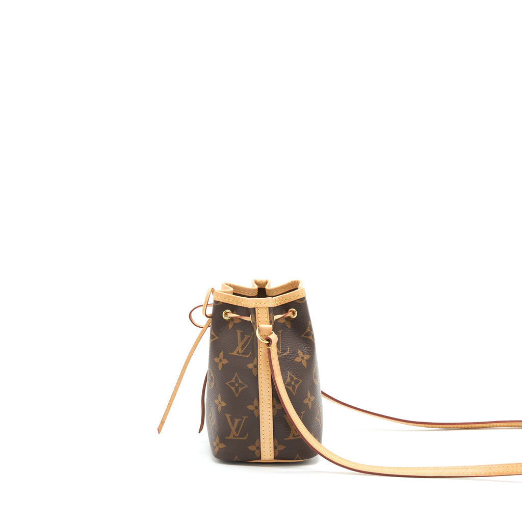 LOUIS VUITTON NANO NOE MONOGRAM CANVAS YEAR 2019