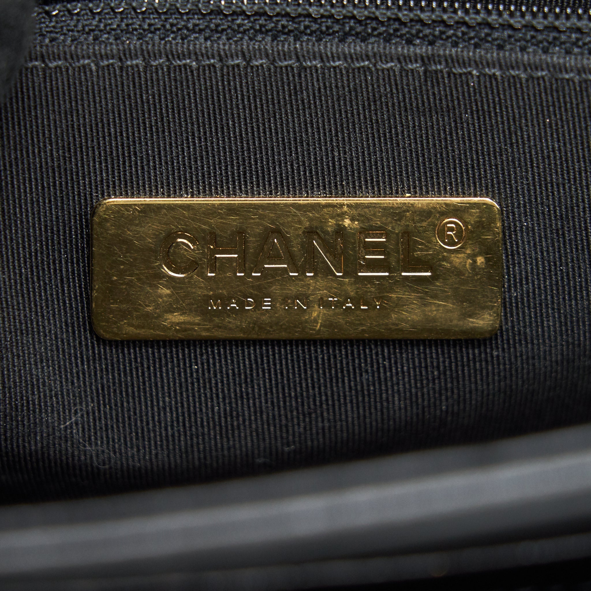CHANEL QUILTED CALFSKIN AND CAVIAR FLAP BAG BLACK GHW