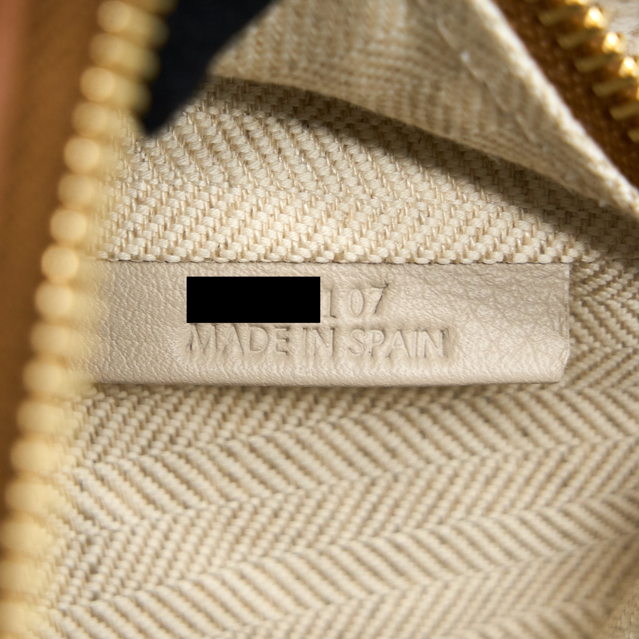 LOEWE SMALL CUBI BAG ANAGRAM JACQUARD AND CALFSKIN GHW