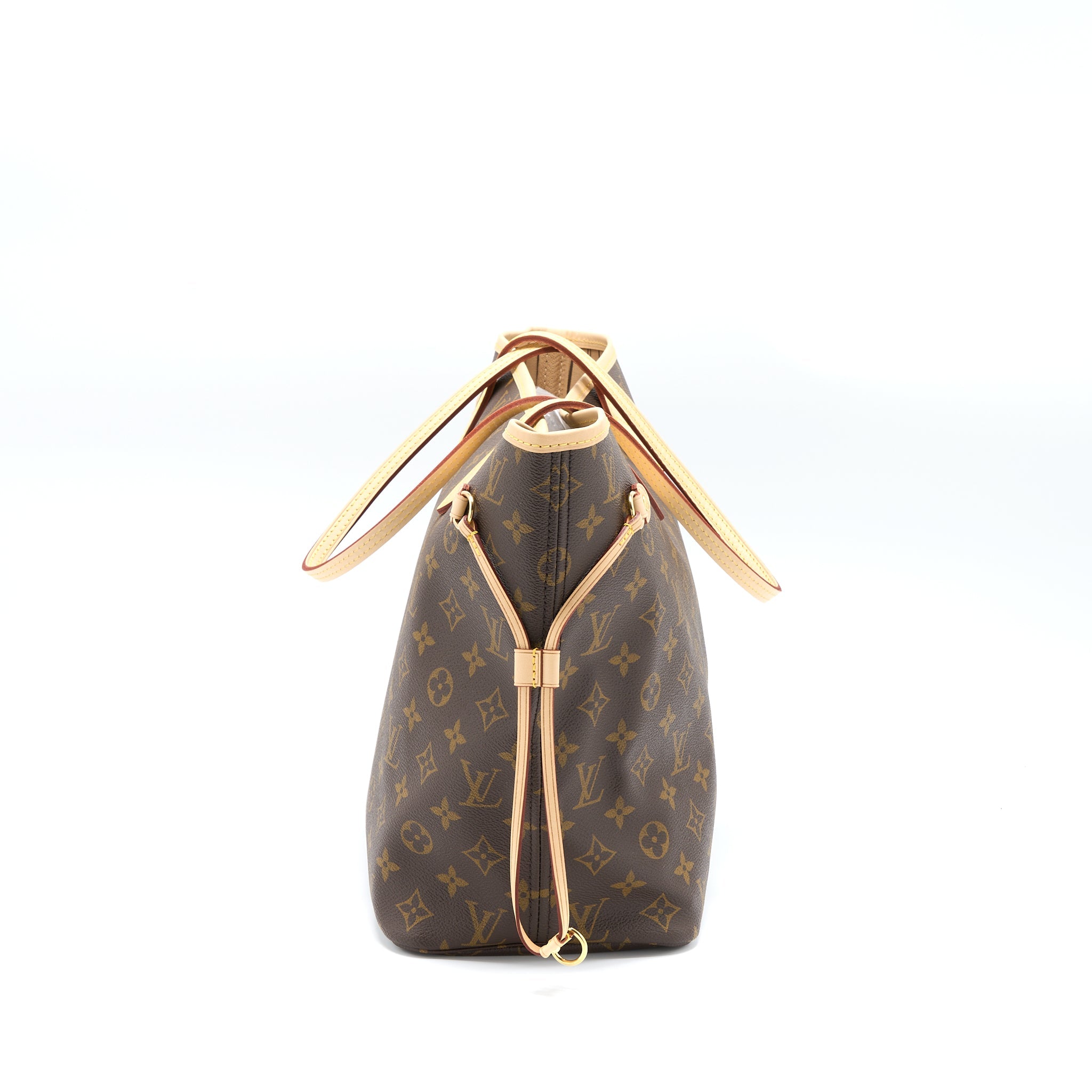 LOUIS VUITTON NEVERFULL MM MONOGRAM CANVAS GHW (NEW VERSION)