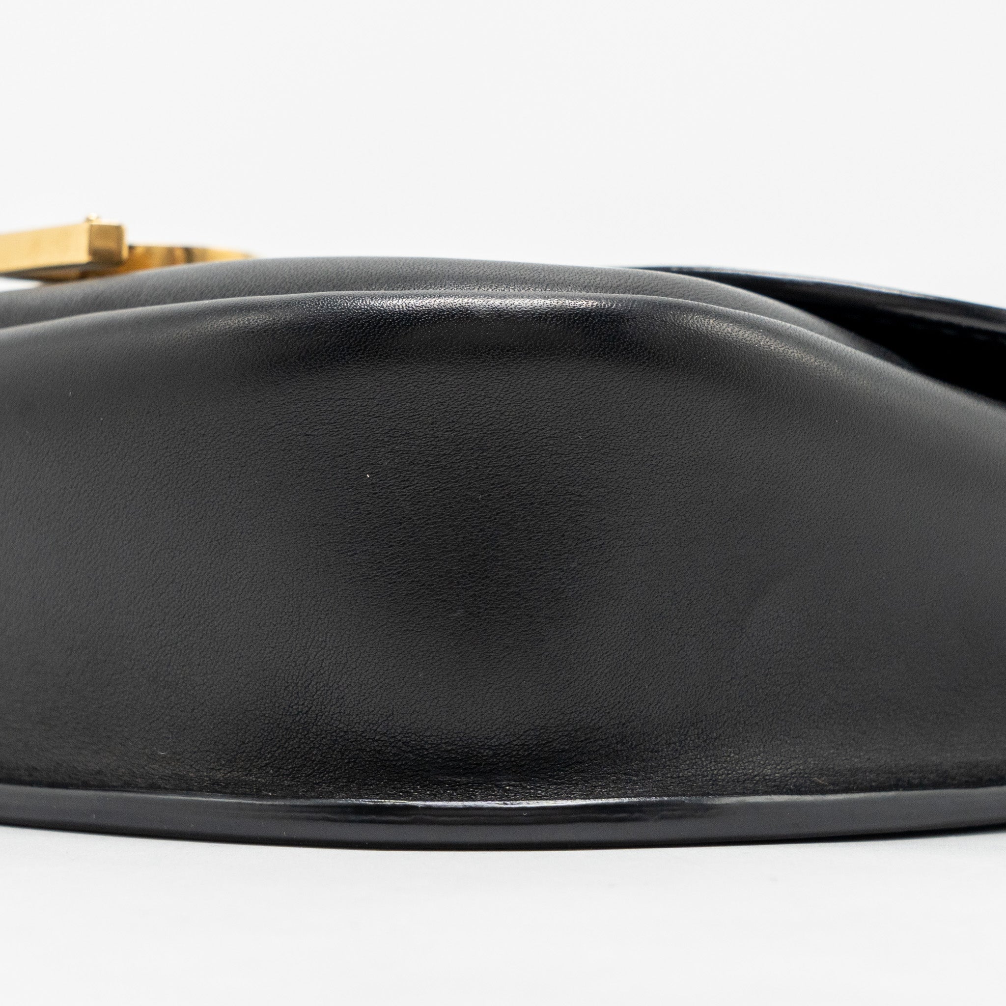 SAINT LAURENT/YSL KAIA BAG CALFSKIN BLACK GHW