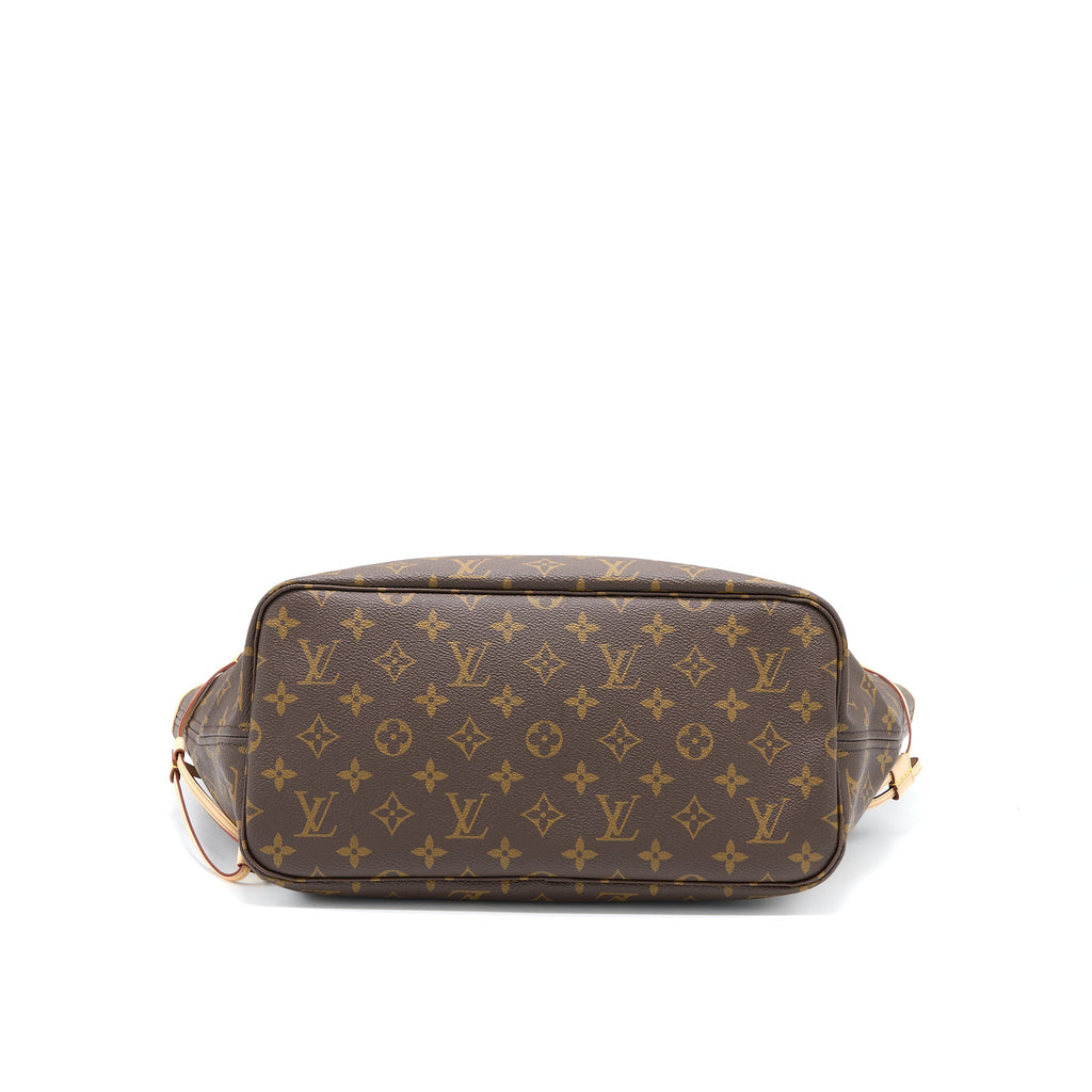 LOUIS VUITTON NEVERFULL MM MONOGRAM CANVAS GHW (NEW VERSION)