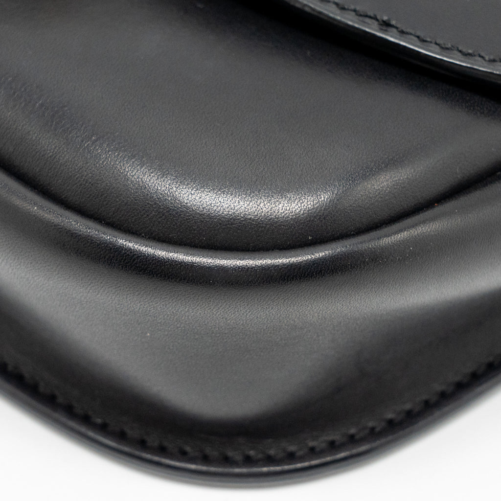 SAINT LAURENT/YSL KAIA BAG CALFSKIN BLACK GHW