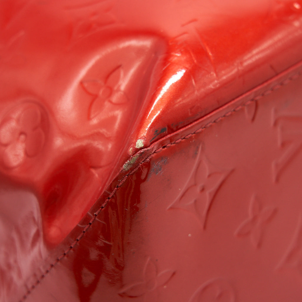 LOUIS VUITTON PATENT LEATHER SHOPPING TOTE BAG