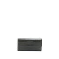 CHANEL CC LOGO FLAP LONG WALLET CAVIAR DARK OLIVE GREEN SHW