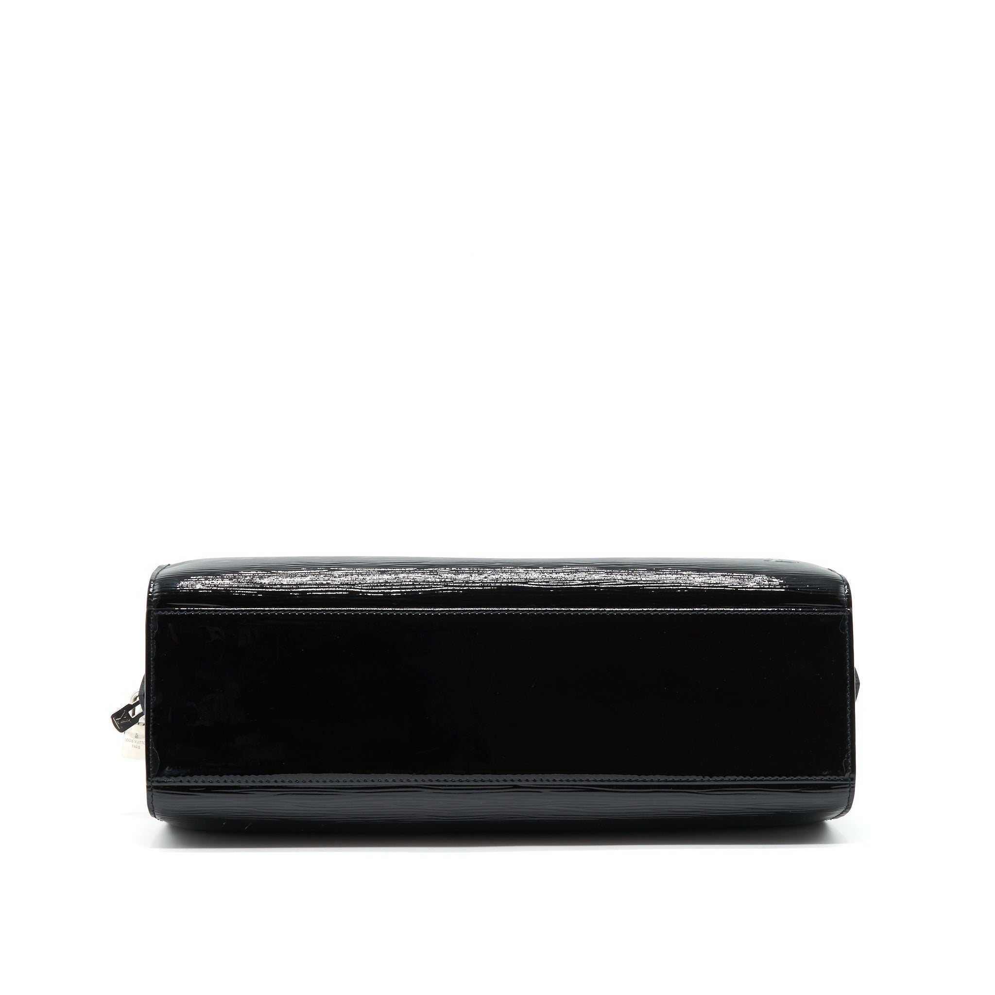 LOUIS VUITTON BOWLING BAG EPI PATENT BLACK