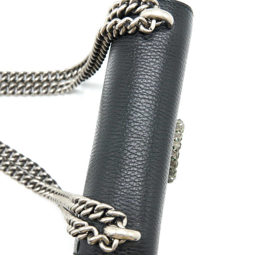 GUCCI MINI DIONYSUS BAG CALFSKIN BLACK SHW