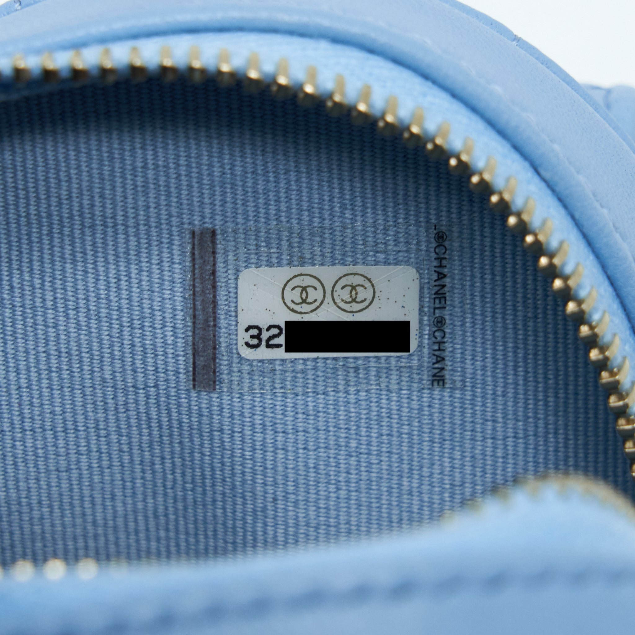 CHANEL 22S HEART BELT BAG LAMBSKIN LIGHT BLUE LGHW