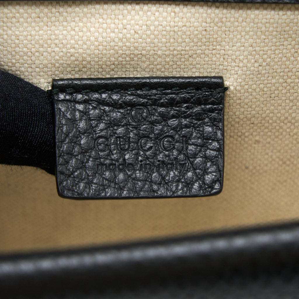 GUCCI MINI DIONYSUS BAG CALFSKIN BLACK SHW