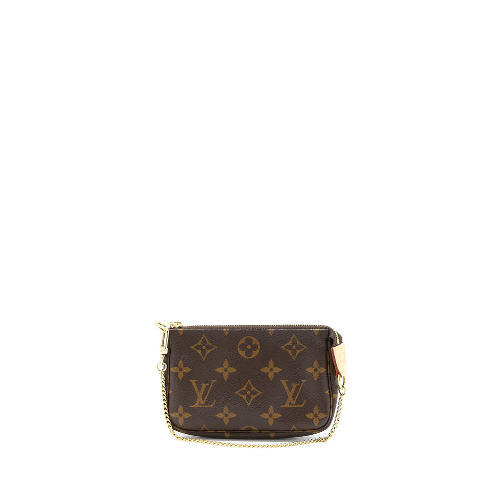 LOUIS VUITTON MINI POCHETTE MONOGRAM CANVAS GHW