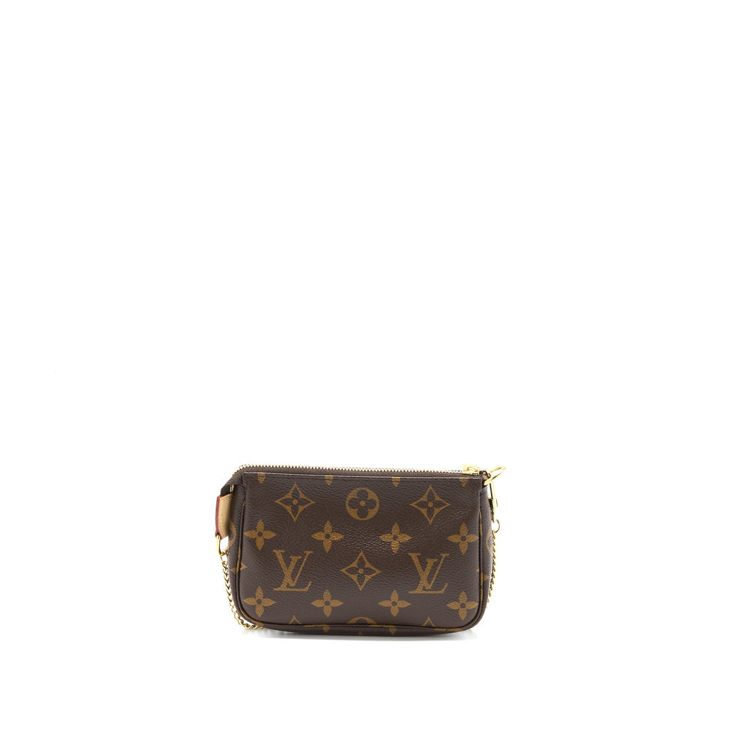 LOUIS VUITTON MINI POCHETTE MONOGRAM CANVAS GHW