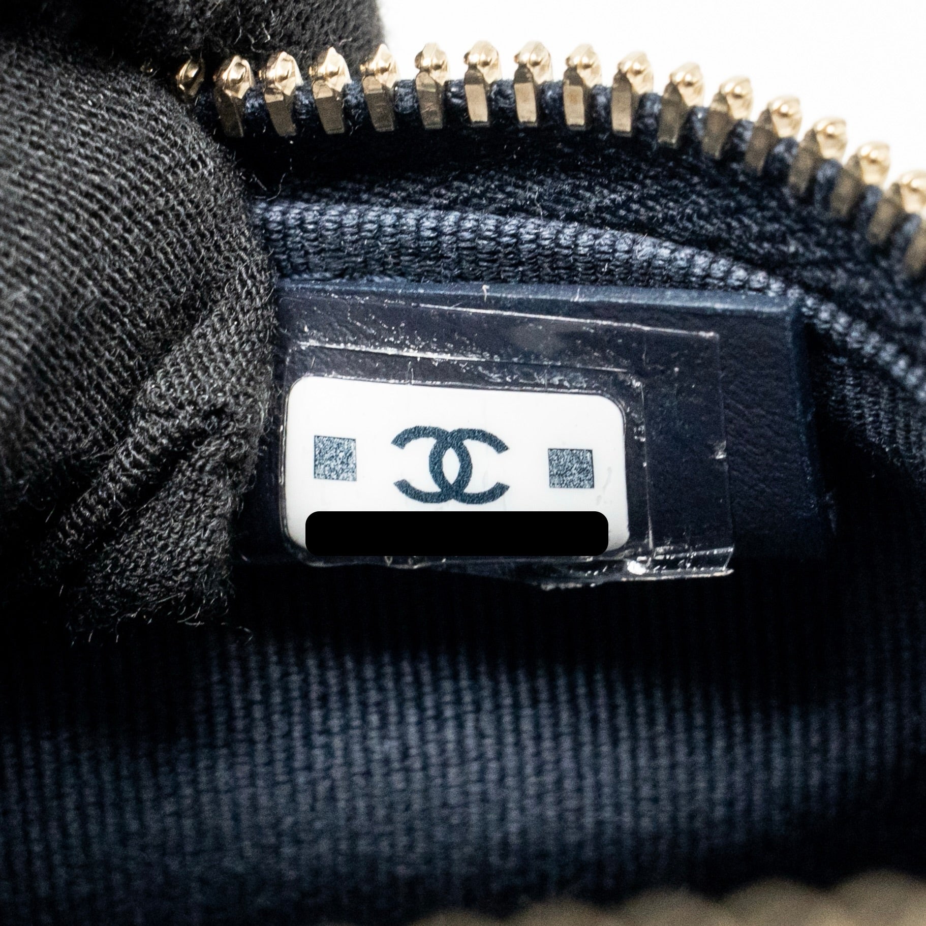 CHANEL 26P TOP HANDLE VANITY DENIM DARK BLUE LGHW (MICROCHIP)