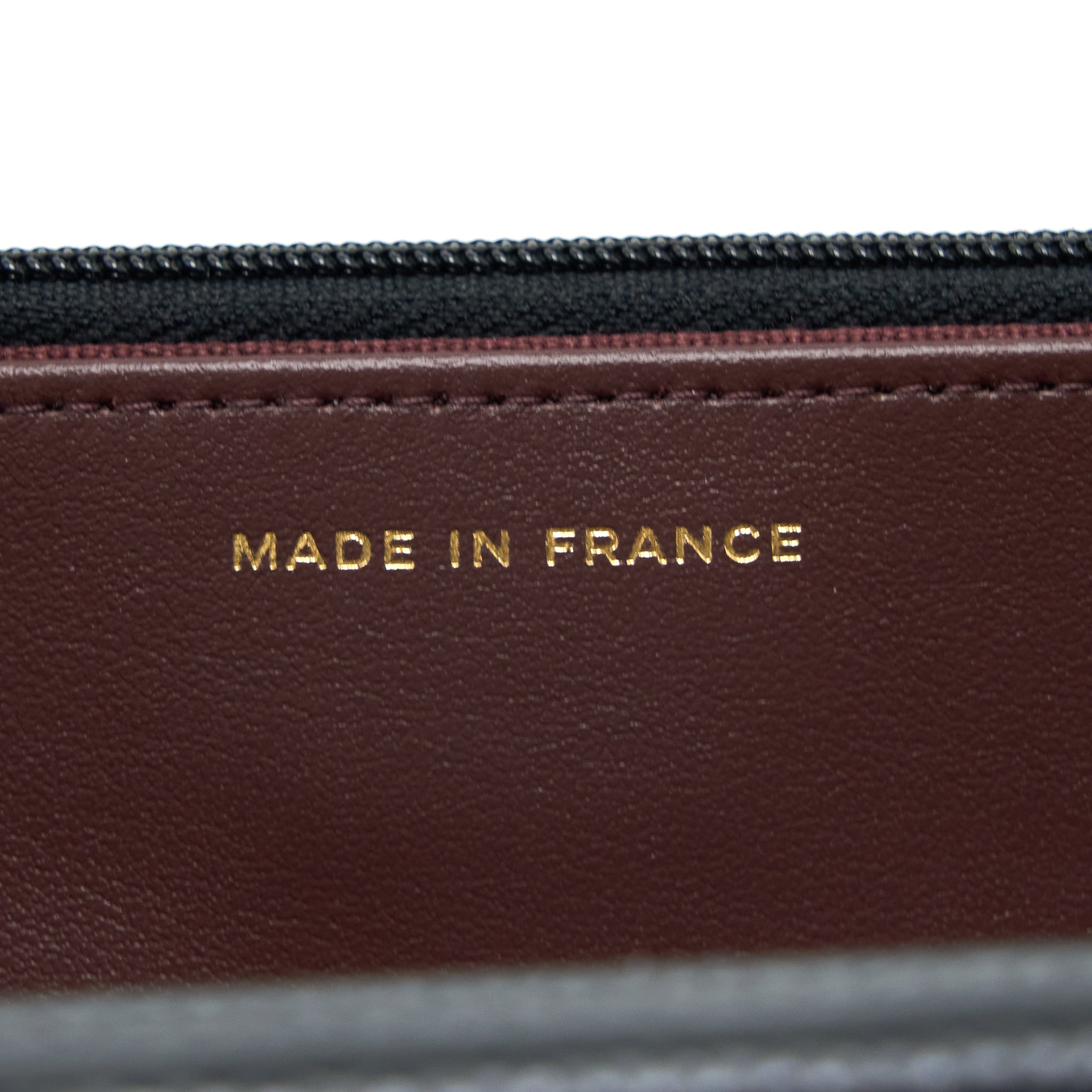 CHANEL CLASSIC WALLET ON CHAIN CAVIAR BLACK GHW (MICROCHIP)
