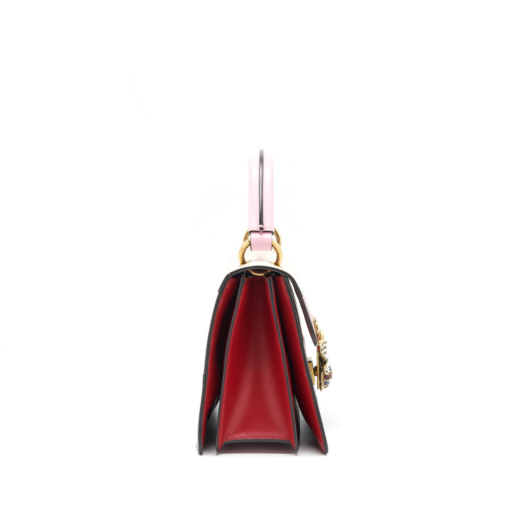 GUCCI QUEEN MARGRET TOP HANDLE BAG MULTI COLOUR