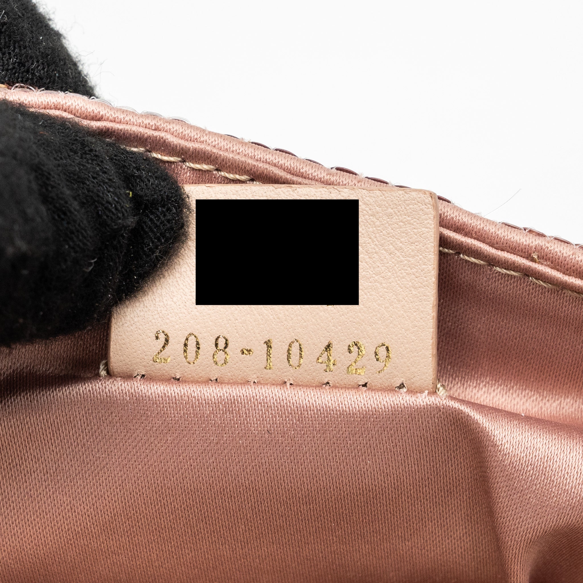 FENDI MINI BAGUETTE PAULETTE ROSE GOLD RGHW