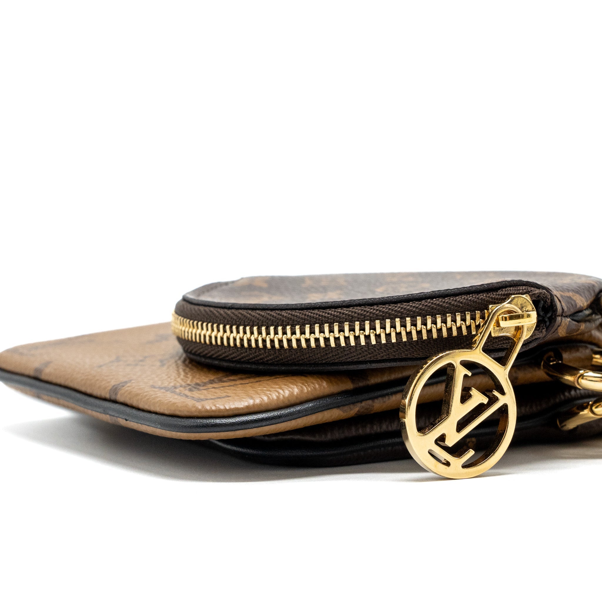 LOUIS VUITTON TRIO POUCH MONOGRAM CANVAS GHW