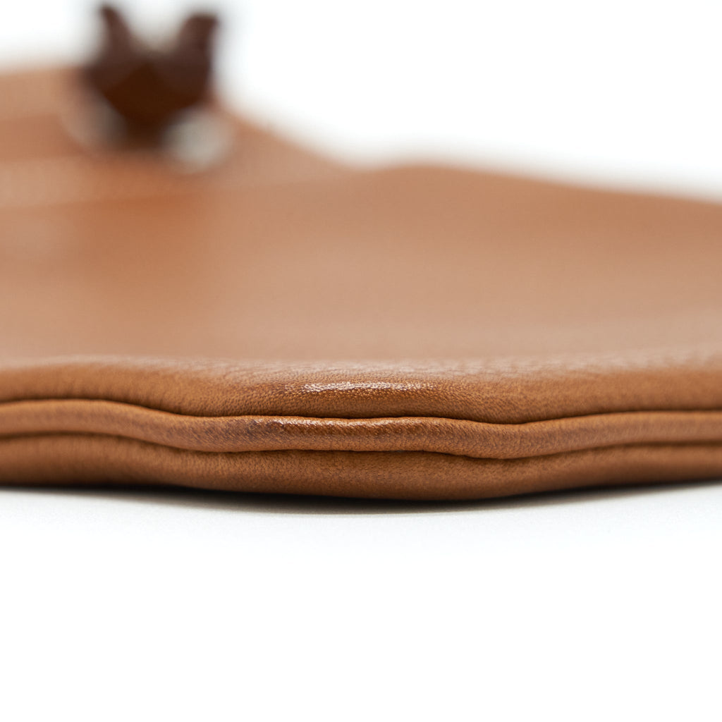HERMES ALINE MINI WITH SHORT STRAP BARENIA FAUBOURG FAUVE SHW