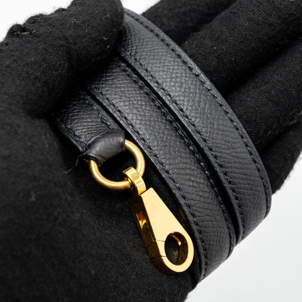 HERMES KELLY 28 EPSOM BLACK GHW