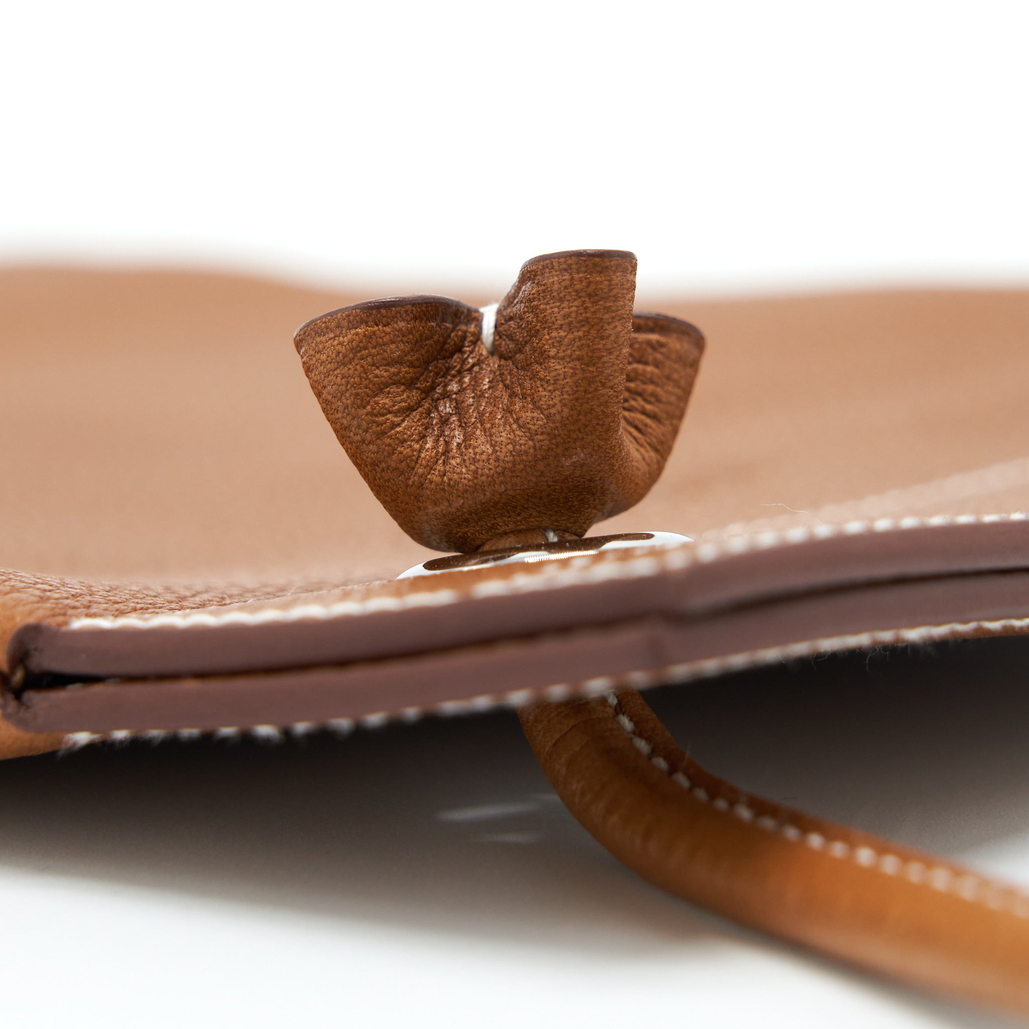 HERMES ALINE MINI WITH SHORT STRAP BARENIA FAUBOURG FAUVE SHW