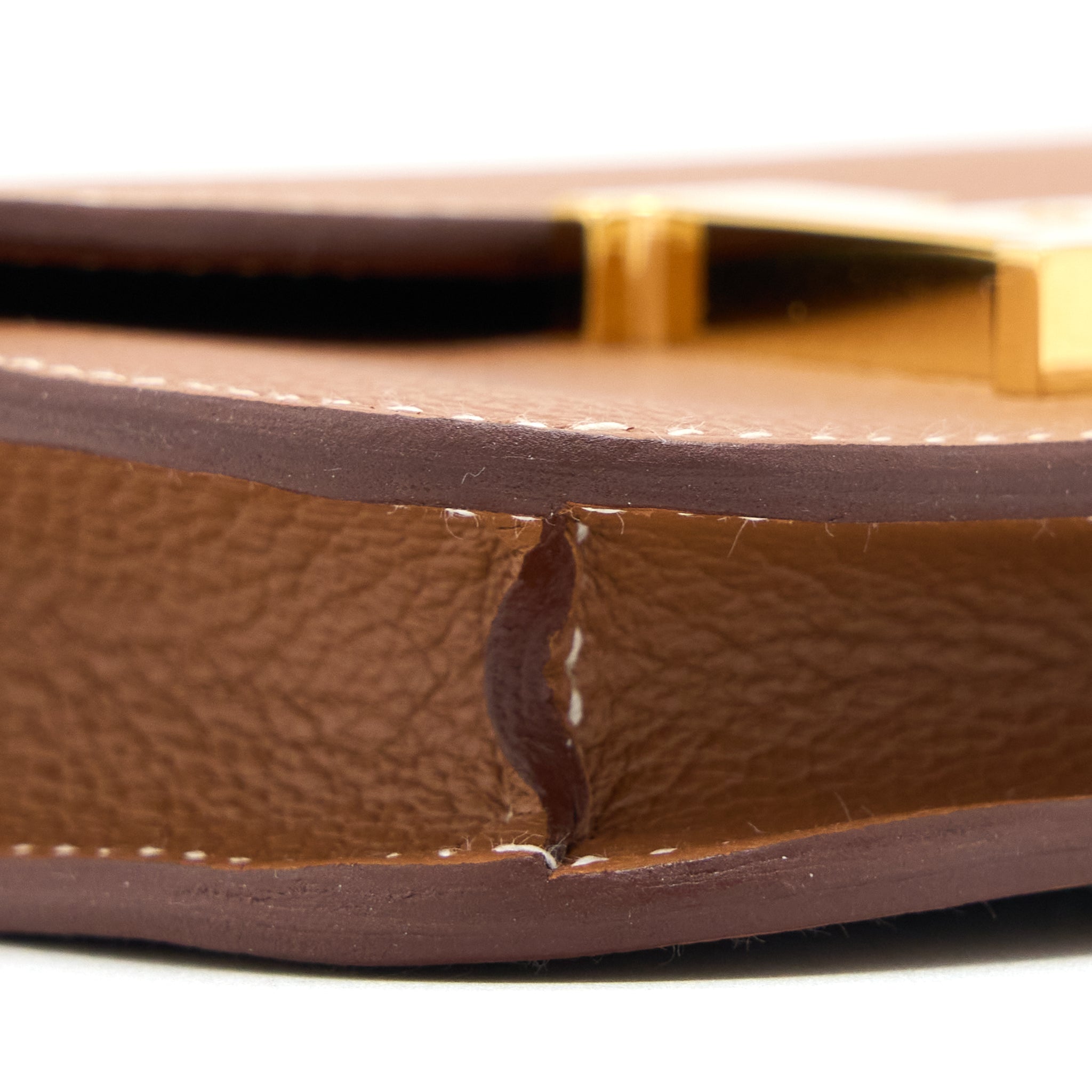 HERMES CONSTANCE SLIM EVERCOLOR GOLD GHW