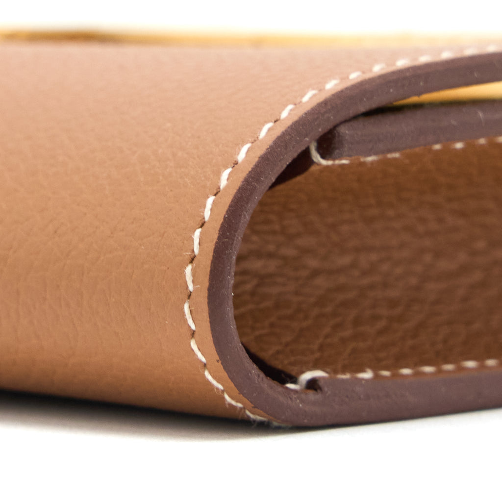 HERMES CONSTANCE SLIM EVERCOLOR GOLD GHW