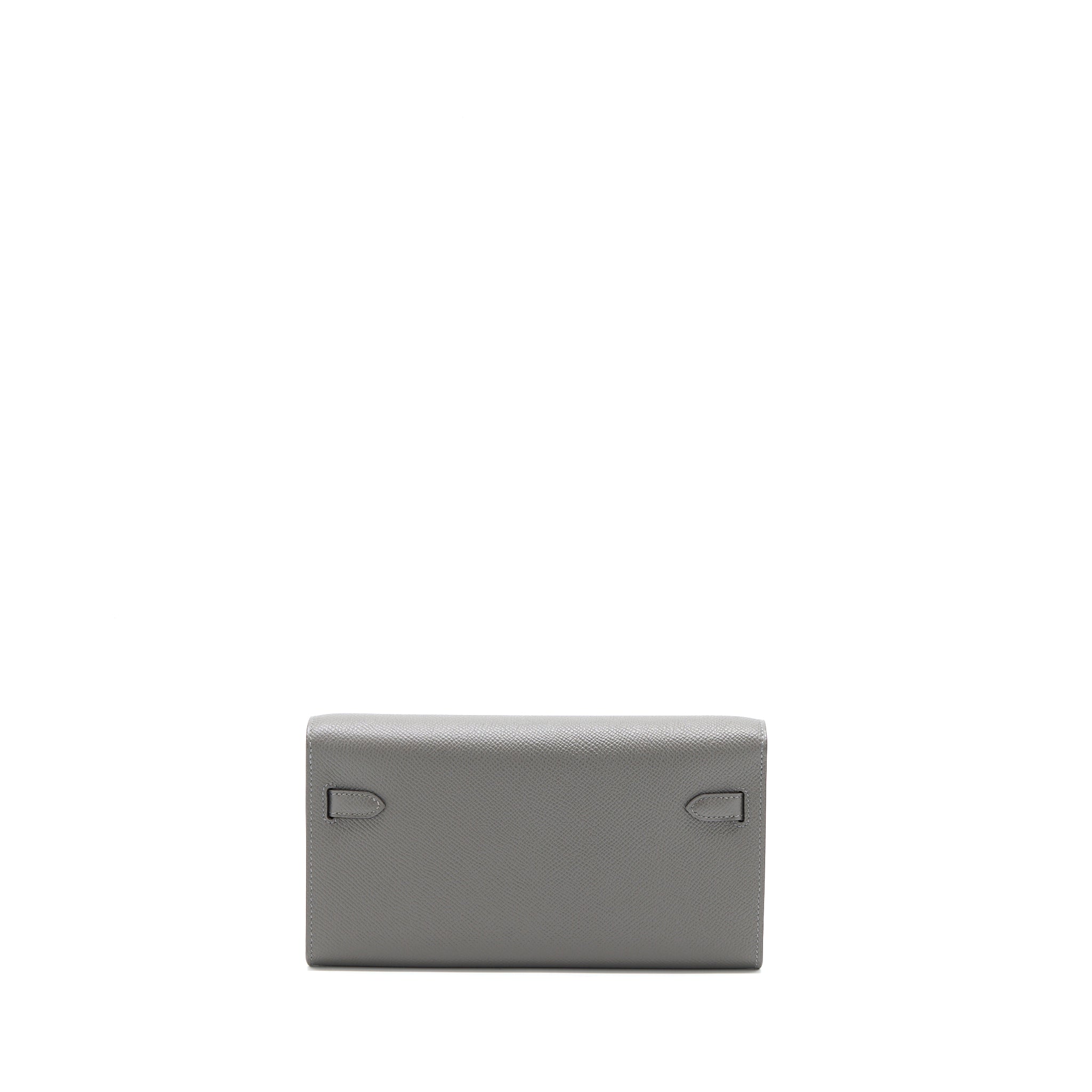 HERMES KELLY TO GO EPSOM GRIS MEYER SHW